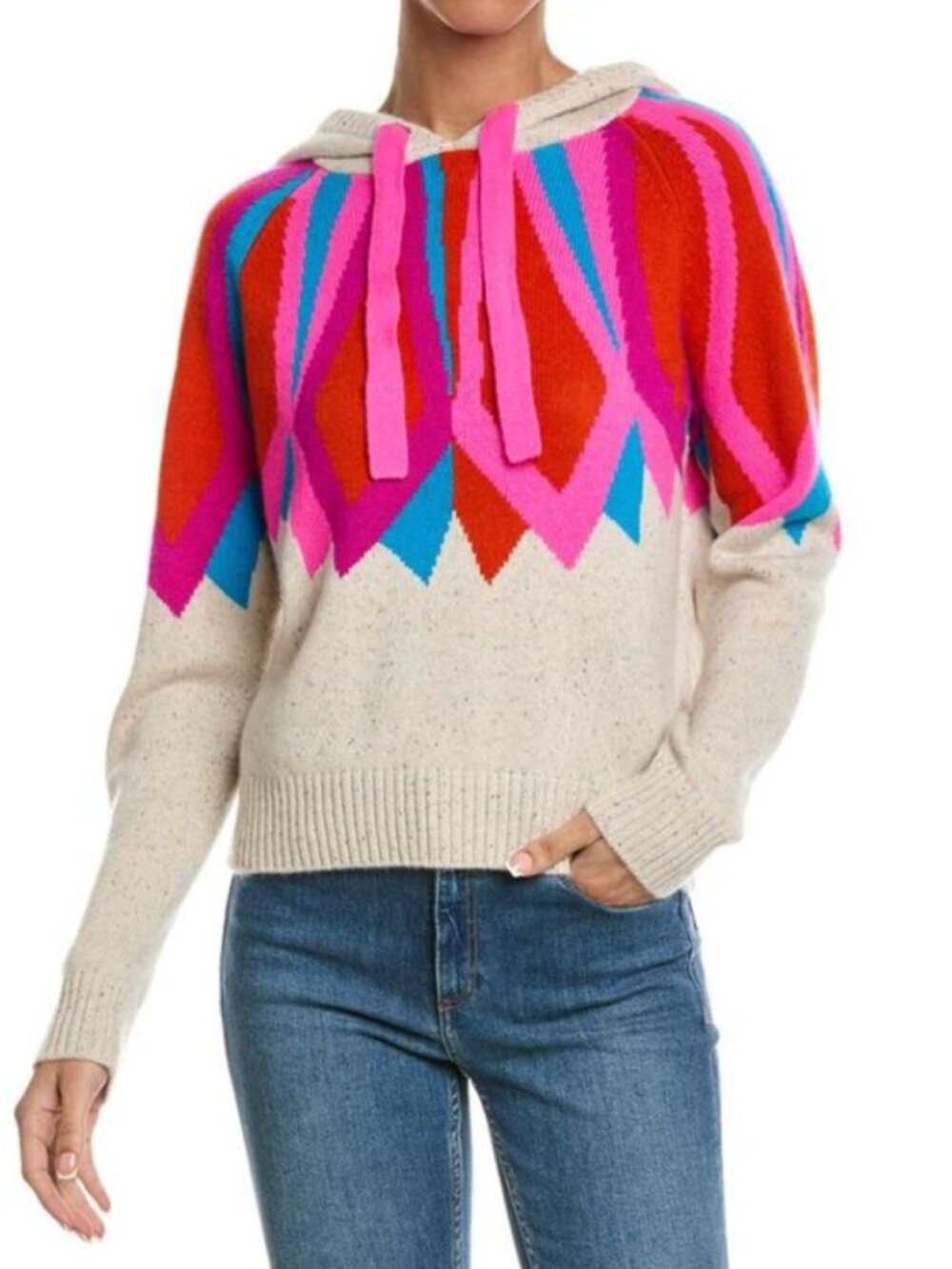 BRODIE Cashmere Cheska Bright Sweater S